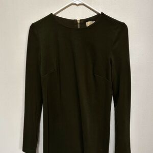 Army Green XS Michael Kors Dress